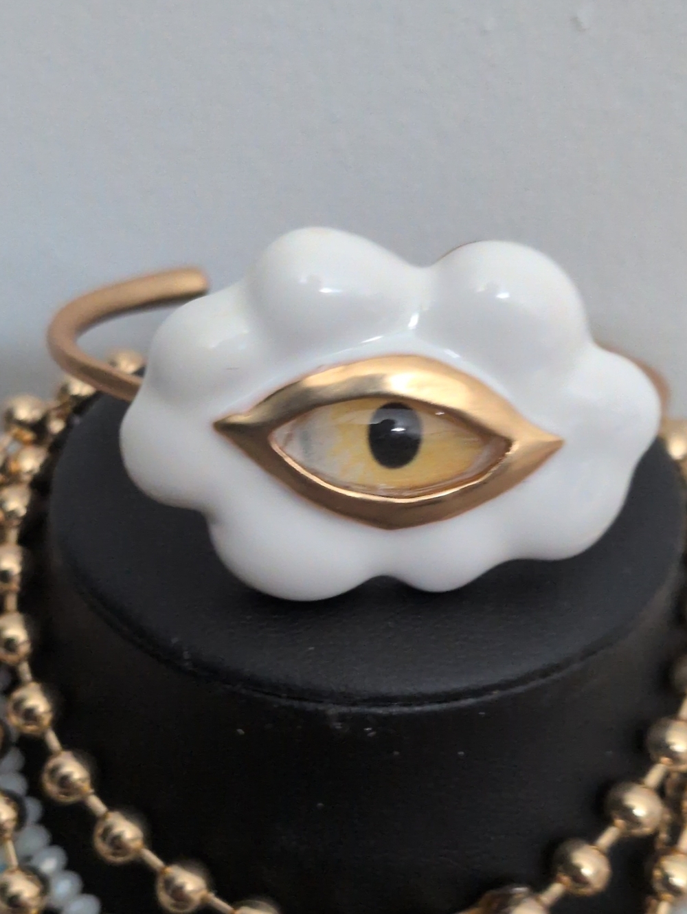 Schiaparelli Inspired Cuff